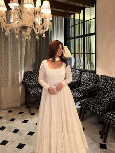 Ensemble Salwar Kameez en Georgette Chikankari blanc pour femmes, style Lucknowi, tenue traditionnelle pour mariage et fêtes - Product Image 5