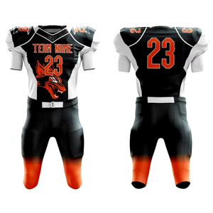 Ensembles d'uniformes de football américain les plus populaires, élégants, grandes tailles, impression numérique personnalisée, respirants, qualité supérieure, unisexe - Product Image 4