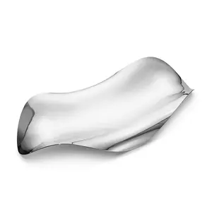 Bol élégant fait main pour centre de table, bol de luxe inspiré des tendances pour la décoration intérieure contemporaine, plaqué Zahid - Product Image 2