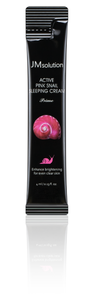 JMSOLUTION ACTIVE PINK SNAIL SLEEPING CREAM Prime |   4ML*30EA |   Reparación de la Barrera de Hidratación |   Hialuronato de Sodio |   K-beauty - Product Image 3