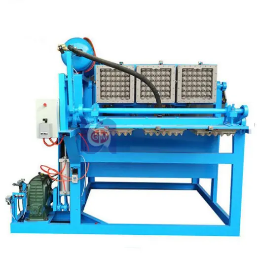 automatic egg tray and egg cartons making machine waste paper pulp egg tray machine factory price