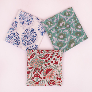 Jaipuri Hand Block Print Bandana Paisley Design Square Scarf Summer <b>Beach</b> Wrap Soft & Stylish Daily Wear <b>Accessories</b> Face Cover - Product Image 3