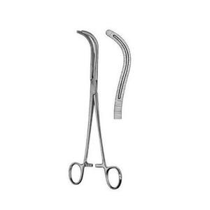 Pince à calculs biliaires Desjardins incurvée en acier inoxydable, réutilisable, stérilisable, instrument chirurgical, OEM, marque privée - Product Image 3