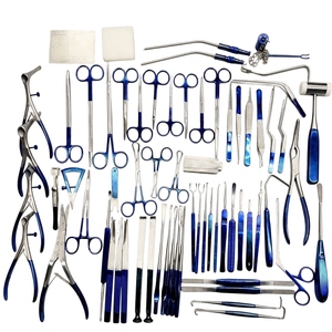 ชุดเครื่องมือผ่าตัดเสริมจมูกมาตรฐาน ISO ใหม่ ผลิตจากไทเทเนียมเคลือบคุณภาพสูง พร้อมกล่องเก็บรักษา อายุการเก็บรักษา 3 ปี - Product Image 1