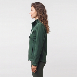 <b>Women</b> Stand Collar Soft Shell <b>Jacket</b> Nylon Polyester Windproof <b>Jackets</b> Custom Embroidered Logo <b>Women</b> Softshell <b>Jackets</b> - Product Image 4