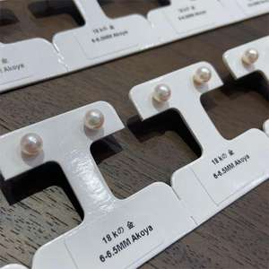 ต่างหูมุกน้ำจืดทรงกลมแบน นูคลีเอท ซิลเวอร์ S925 แสงสีขาวเย็น จูจี้ 2025 - Product Image 1