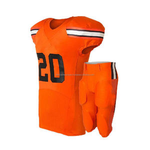 Uniforme de fútbol americano personalizado de alta calidad para hombre, conjuntos de LICRA transpirable de último diseño con logotipo de sublimación inspirado en la edad - Product Image 4