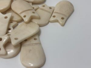 Dientes de Alce Naturales Tallados con Estilo de Imitación Antigua para Joyería, Manualidades, Accesorios, Decoración y Creaciones Artesanales - Product Image 2