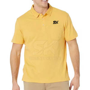 Camisetas Polo Básicas Lisas para Hombre de Primera Calidad al por Mayor, Ajuste Delgado, Transpirables, de Secado Rápido, Hechas en Pakistán - Product Image 4