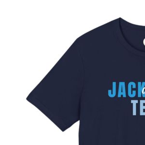 T-shirt graphique bleu pour adolescents, en coton doux, col rond, manches courtes, vêtements décontractés pour tous les jours - Product Image 5