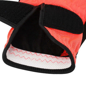 Gants de golf professionnels en cuir PU Cabretta personnalisables avec logo, antidérapants, durables, respirants, à fermeture auto-agrippante, pour le sport en extérieur, vente en gros - Product Image 4