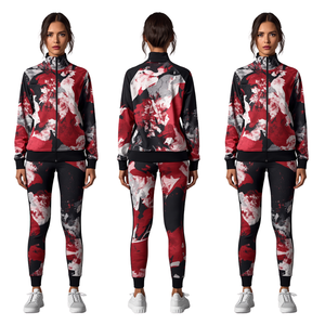 Ensemble de survêtement pour femmes avec imprimé abstrait - Product Image 5