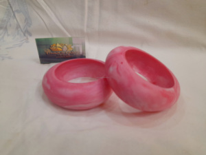 Pulseras de Resina India Pulida Hechas a Mano Personalizadas al por Mayor, Joyería Fina, Pulseras con Encanto Navideño, Tema Amor, Sencillas - Product Image 4