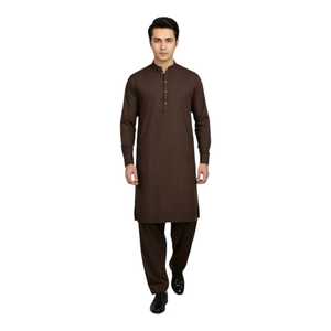 Salwar Kameez pour homme, prêt-à-porter, vêtements indiens et pakistanais, tenue traditionnelle confortable pour tous les jours. - Product Image 1