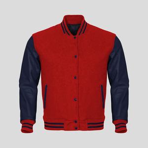 Blouson universitaire d'hiver pour homme 2025, personnalisé, de luxe, en laine, cuir et chenille, brodé, coupe-vent, respirant, style hip-hop, col montant - Product Image 5