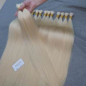 Cheveux humains naturels bruts, non traités, lisses, en vrac, reconnus pour servir les fabricants d'extensions de luxe et les salons de haut niveau - Product Image 2