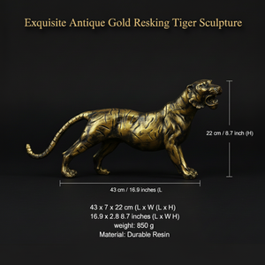 Statue de lion de style européen, ornement écologique en résine 3D pour la maison, le meuble TV, le meuble à vin, le salon, le bureau, le bureau à domicile - Product Image 2
