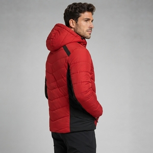 Men Puffer Jacket Custom Quilted Winter <b>Coat</b> Men Puffer Jacket Featuring Durable Polyester Fabric Soft <b>Padding</b> And Modern Cold - Product Image 6
