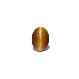 Natural Tiger Eye Gemstone 4.5 Carat Certified Wholesale Oval Brilliant Cut Yellow Chalcedony - Product Image 1