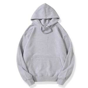 เสื้อฮู้ดดี้แบบหนาพิเศษ ทรงปกติ มีกระเป๋าจิงโจ้ ผ้าฝ้ายฟลีซ 100% ป้องกันขนร่วง ใส่ได้ทั้งชายและหญิง สำหรับฤดูหนาว - Product Image 5