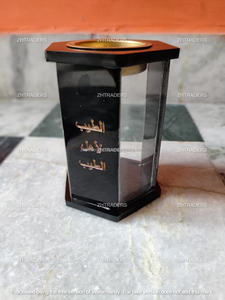 Madkhan royal exclusif en bois avec porte-oud infusé de résine, parfum arabe, design de luxe pour la maison et célébration du Ramadan Kareem - Product Image 2