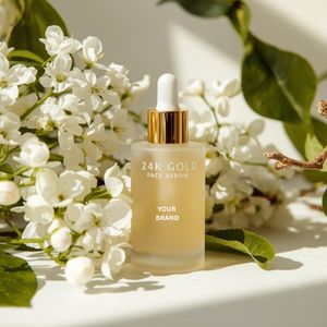 Sérum Essentiel Or 24K Hydratant et Liftant pour un Éclat Jeunesse, Booster de Fermeté et de Radiance, Exfoliant Premium pour le Visage – Vente en Gros - Product Image 3