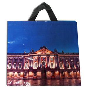 Sac PP tissé en gros avec poignées impression laminée personnalisée réutilisable recyclable pour faire du shopping usine du Vietnam - Product Image 6