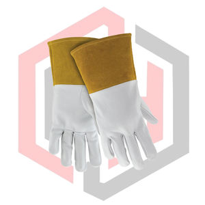 Guantes de Soldadura TIG XS con Puño de Seguridad, Pulgar Recto, para Bomberos, Antivibración, Antiestáticos, 11 oz - Product Image 3