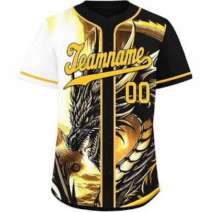 Uniforme de Béisbol Sublimado Personalizado para Equipos, Transpirable, de Poliéster, para Deportes y Juegos al Aire Libre - Product Image 2