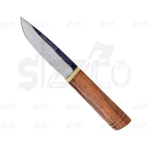 Cuchillo Puukko Hecho a Mano Personalizado |   Cuchillo de Supervivencia Nórdico de Hoja Fija de Acero con Alto Contenido de Carbono |   Cuchillo de Caza y Camping con Funda de Cuero - Product Image 3