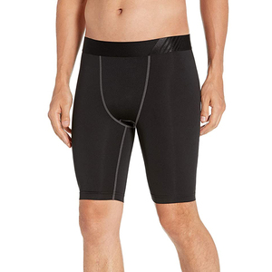 Flexible <b>Mens</b> Workout <b>Compression</b> <b>Shorts</b> For Training, Running, Gym, Sports, Basketball And Outdoor Fitness Wear - Product Image 1