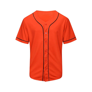 Camiseta de béisbol deportiva para exteriores hecha de poliéster, el mejor fabricante y proveedor de uniformes de béisbol para equipos. - Product Image 1