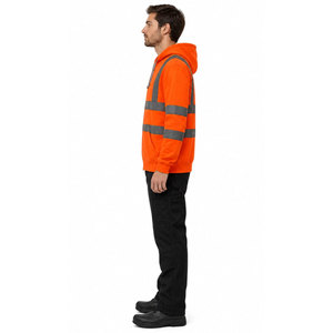 Professional Manufacturer's Men's Full Sleeves Zipper Closure Safety <b>Jacket</b> Breathable Winter Wear Stand Collar Wholesale Price - Product Image 4