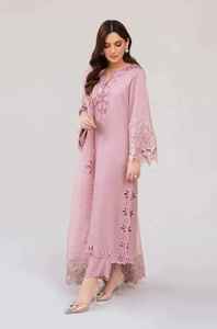 Colección Original de Invierno 2026 OEM Salwar Kameez Indio Pakistaní para Mujer, Personalizado, Color Sólido, Marca AM IMPEX, 3 Piezas, Lino - Product Image 3