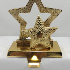 HOT SELLING METAL CHRISTMAS <b>STOCKING</b> <b>HOLDER</b> EXCLUSIVE AND CUSTOMIZE DESIGN AVAILIABLE - Product Image 1