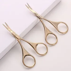 Wholesale Manicure <b>Scissor</b> Precise Curved Tip <b>Cuticle</b> <b>Scissor</b> Sharp Beauty Product Professional Stainless steel Round Hole - Product Image 6