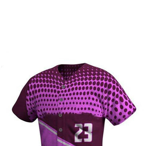 โรงงาน OEM เสื้อซอฟต์บอลและเบสบอลคุณภาพสูง ออกแบบชุดยูนิฟอร์มตามสั่ง - Product Image 6