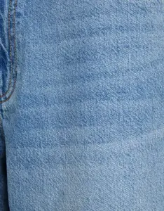 Pantalones Cortos de Mezclilla para Hombre, Cintura Media, Diseño Sólido, 100% Algodón, Secado Rápido, Ligeros, Estilo Casual y Deportivo, Precio de Alta Gama - Product Image 3