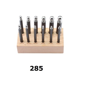 High Quality Dapping <b>Punch</b> <b>Set</b> of 12 use for jewellery making tool whole sale lowest price best product for jewellery making - Product Image 2