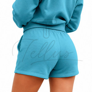 Shorts de sport décontractés en coton pour femmes, nouvelle mode, vente en gros, personnalisables - Product Image 6