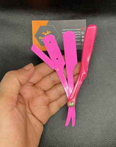 Rasoirs de barbier à lame droite de luxe, de haute qualité, avec manche en plastique durable, les plus vendus en gros - Product Image 3