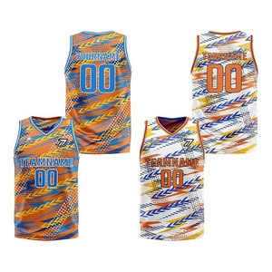 เสื้อบาสเก็ตบอลสไตล์วาร์ซิตี้ สำหรับผู้ใหญ่และเยาวชน แบบคลาสสิก ระบายอากาศได้ดี สามารถสั่งทำหมายเลข ชื่อ ทีม สี โลโก้ ได้ตามต้องการ รับผลิตแบบ OEM และติดฉลากส่วนตัว - Product Image 1