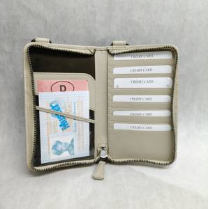 Sacs bandoulière en cuir véritable pour téléphone portable, sacoches messager avec protection RFID et EMF, porte-cartes et porte-monnaie - Product Image 2