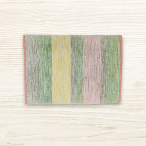 Indian Premium 100% Cotton <b>Yarn</b> Dyed Ribbed Placemat Sustainable Washable Anti- Modern High Quality Kitchen <b>Linen</b> Product - Product Image 5