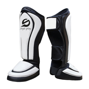 Protège-tibias de haute qualité pour MMA et boxe, avec logo personnalisé, fabriqués en usine - Product Image 2