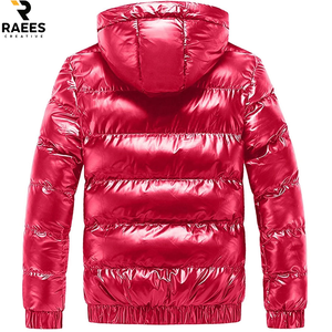Veste matelassée personnalisée avec logo pour homme, vente chaude, veste à bulles de haute qualité pour la saison hivernale - Product Image 2