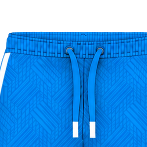 Shorts de sport bleu roi personnalisés pour l'entraînement athlétique, la gym, la course, avec cordon de serrage, séchage rapide, respirants, performance, vêtements de sport pour équipe - Product Image 6