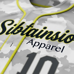 Maillot de baseball OEM personnalisé à col en V et manches courtes pour hommes et femmes, imprimé numériquement, grandes tailles, vente en gros - Product Image 6