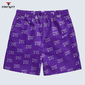 Shorts de sport décontractés pour hommes, nouveau style, motif uni, nylon et coton, imperméables, respirants, séchage rapide, en solde - Product Image 2