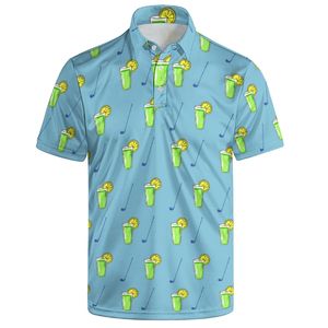 Camisa de Lona Casual Bordada con Estampado Digital de 240g para Hombre, 100% Algodón - Product Image 1